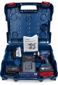 BOSCH Professional GSB 18V-65 Akku-Schlagbohrschrauber 18V (2x 4,0 Ah, 82-tlg. Zubehör, L-Case)