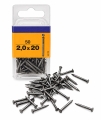 Bild 1 von 500 Stahlnägel (2,0 x 20 mm) mit Linsenkopf
