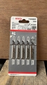 BOSCH 5 x Stichsägeblätter (T101BIF) Special für Laminat