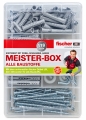 FISCHER Dübel-Sortiment 'Meister Box UX' mit Haken