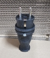 Bild 1 von TP ELECTRIC Schutzkontakt Stecker / Kupplung Vollgummi IP44 230V  / (Art) Stecker