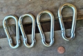 Karabinerhaken 4 Stück (10 x 110mm)