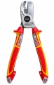 NWS VDE-Kabelschneider mit SoftGripp-Griff, isoliert bis 1000 V (210 mm, Ø 25 mm) 043-49-VDE-210