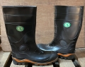 Bild 2 von GREEN HORSE Arbeitsstiefel mit Stahlkappe (schwarz / orange)