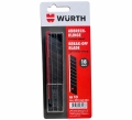 10x WÜRTH Cuttermesser Abbrechklingen schwarz (extrem scharf)