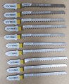 10x TWERCS Stichsägeblätter (T101AOF BIM) Kurvenschnitt Clean für Hartholz / Laminat