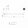 Bild 3 von SDS-Plus Adapter 450 mm für Bohrkronen M22 mit Zentrierbohrer