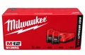 Bild 1 von MILWAUKEE M12 Akku-Starterset 'M12NRG-202' (2x 2,0 Ah REDLITHIUM Akku + Ladegerät) 4933459209