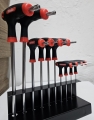 Bild 1 von STAHLKAISER T-Griff Torx-Schraubendreher Satz (10-teilig, mit Metallhalter)