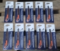 10x Cuttermesser (9mm, schwarze Klinge, 2K Griff)