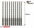 10x Bosch Professional SDS-plus Hammerbohrer 8 mm x 165/100mm (Made in Germany)