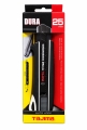 TAJIMA Cuttermesser 'DURA DC660W' (25 mm) RAZAR BLACK Auto-Blade-Lock