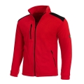 Bild 1 von Arbeits-Fleecejacke (Farbe und Größe wählbar)  / (Farbe) Rot / (Gr.) 2XL