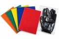 5x HINRICHS Schleifvlies-Handpad (P120 / 15,5x21cm) + Arbeitshandschuhe