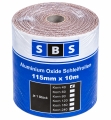 Bild 1 von SBS Schleifpapier-Rolle (115 mm x 10 m, Korn 40) Aluminium-Oxid