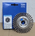 Bild 1 von PFERD Gezopfte Rundbürste Edelstahl INOX-TOTAL (Ø 115 x 6 x 22,2mm, 0,50mm)