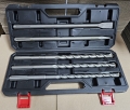 KWB SDS-max Bohrhammer Zubehör Set (Meißel + Bohrer Ø 18 20 25mm)