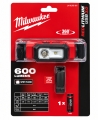 Bild 1 von MILWAUKEE USB Akku-Stirnlampe 'L4 HLVIS-301' (600 lm, Spot-/Flutlicht, 360° Sichtbarkeit) 4933479768