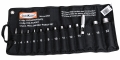 STAHLKAISER Locheisen-Satz (13-teilig, 3–22 mm) in Rolltasche