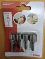 BOSCH 4-teiliges Steckschlüssel Set