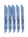 Bild 1 von 5x BOSCH Säbelsägeblatt 'Flexible for Metal' (150mm, BIM) für Metall