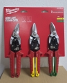 MILWAUKEE Blechscheren-Set (3-teilig) links / rechts / gerade 4932499020