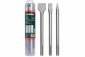 METABO Meißel Set (SDS-max, 3-teilig, 400mm)
