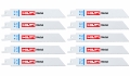 10x HILTI Säbelsägeblatt 'MB 15 18' für Metall (150mm, 18tpi)