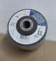 10x BOSCH Fächer-Schleifscheibe (115 x 22,23mm, P80)