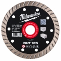 Bild 2 von MILWAUKEE Diamanttrennscheibe 'DUT 125' Turbo (Ø 125 x 22,23 mm) 4932399527