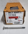 MULTI-MONTI 50x Betonschraube Ø 7,5 x 95 mm (Edelstahl A5)
