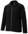 Bild 1 von FÖRCH Fleecejacke Schwarz (warm & weich, 2 Seitentaschen) [Gr. wählbar] 