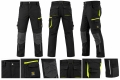 Bild 2 von PROCERA Softshell-Arbeitshose 'POWERFLEX BLACK' 4-Way-Stretch [Gr. wählbar]  / (Art) 54