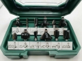 HM Oberfräser Set (12-teilig, 8mm Schaft) in Plastikbox