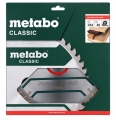 METABO HM Kreissägeblatt 254 x 30 mm (48 Hartmetall Zähne, HW/CT) x 2,4 mm