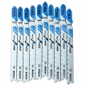 BOSCH 10 Stichsägeblätter (T118A HSS) Basic für Metall