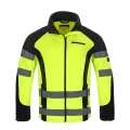 Bild 2 von Warnschutz-Fleece-Arbeitsjacke 'Polar 300 Sniper gelb' [Gr. wählbar]  / (Art) L