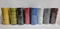 10x Isolierbänder PVC (0,15mm x 12mm x 10m) [Farbe wählbar]