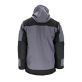 Bild 4 von FORECO Winter-Softshell-Schutzjacke „WSH“ (260 g/m², Schwarz/Grau) [Gr. wählbar]  / (Art) L