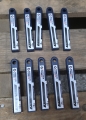 100x WS24 Cuttermesser Ersatzklingen (9mm, 0,5mm, schwarz)