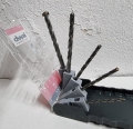 Bild 2 von KWB Steinbohrer Satz (5-teilig, Ø 4-10mm, Rundschaft)
