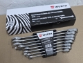 Bild 1 von WÜRTH Ratschen-Ring-Maulschlüssel-Satz (8-teilig, SW 8-19) umschaltbar mit Haltering (071426550)