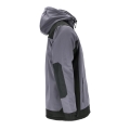 Bild 3 von FORECO Winter-Softshell-Schutzjacke „WSH“ (260 g/m², Schwarz/Grau) [Gr. wählbar]  / (Art) L