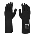 Chemikalienschutz Gummihandschuhe 'X-Blackchem' Gr. 11