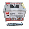 TOX Metall-Hohlraumdübel Acrobat M6 x 65 mm verzinkt (25 Stück)