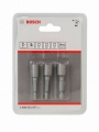 BOSCH Steckschlüssel Satz (1/4 + 5/16 + 3/8 Zoll) magnetisch