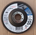 Bild 2 von 10x Bosch INOX 115 x 22,23 mm Fächerscheibe (Körnung wählbar) für Edelstahl