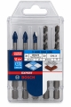 BOSCH Fliesenbohrer-Satz 'HEX-9' (Ø 6mm, 5-teilig) 'Expert for HardCeramic'