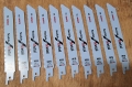 10x BOSCH Säbelsägeblätter 150mm Flexible für Metall BIM
