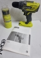 RYOBI 18V Akku-Bohrschrauber R18DD3 Solo + Bohrer Set